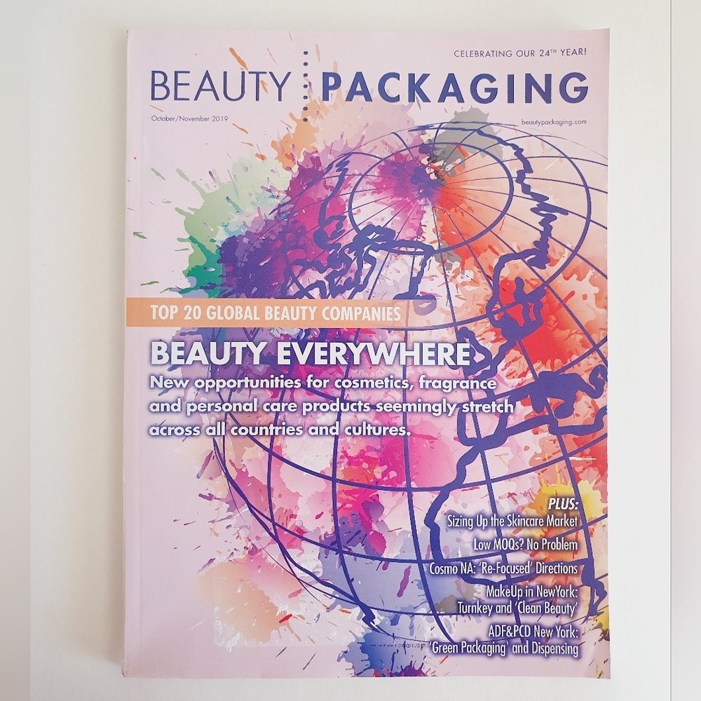 Beauty Packaging Magazine Oct/Nov, 2019 - Top 20 Global Beauty Companies